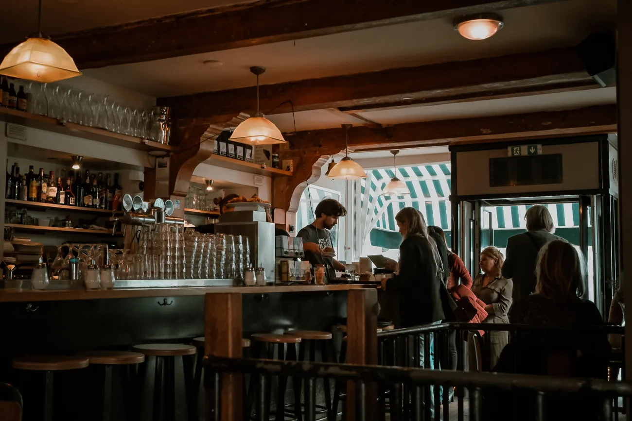 Ambiance d’un bar-restaurant